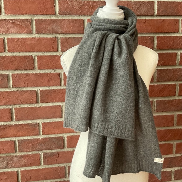 Junai New York Hand Dyed Italian Cashmere Wrap Shawl Unisex Scarf 19”x70” NWOT - Picture 10 of 10